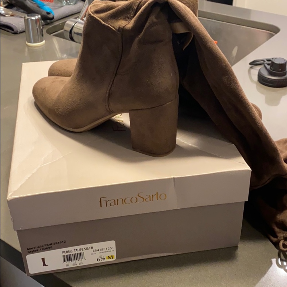 Franco Sarto knee high boots